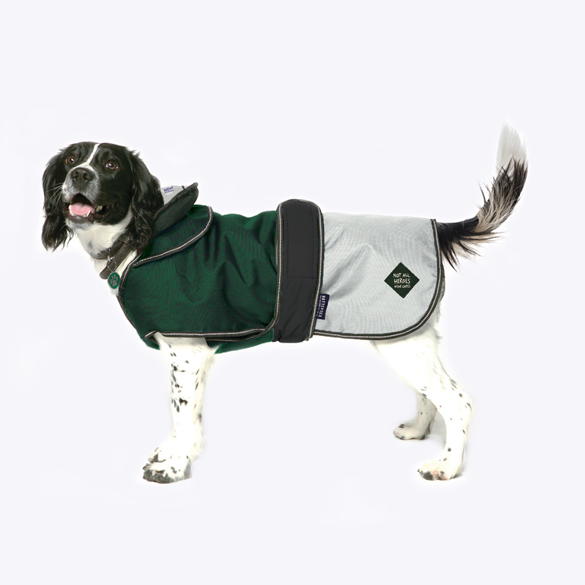 DCBGD Battersea 2 in 1 Ultimate Dog Coat Green