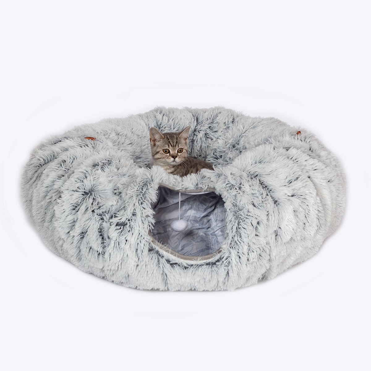 CTFGC3 Cat Tunnel Fur Grey